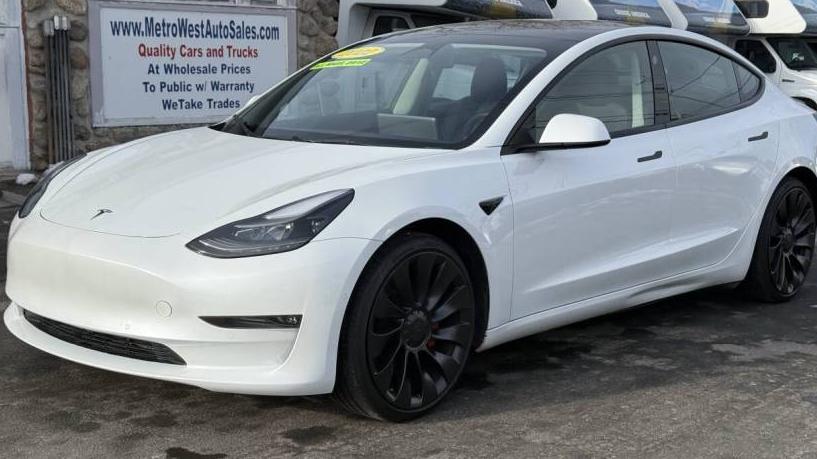 TESLA MODEL 3 2022 5YJ3E1EC1NF317754 image